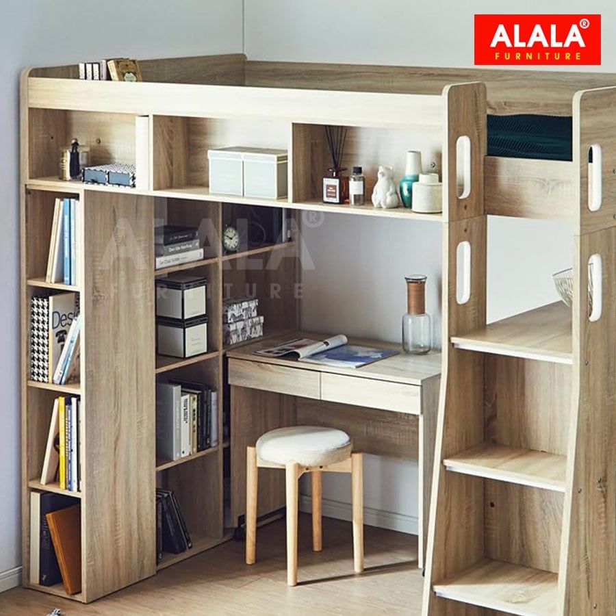 Giường tầng trẻ Em ALALA179 – Bí quyết giúp con tự giác học tập trong phòng nhỏ