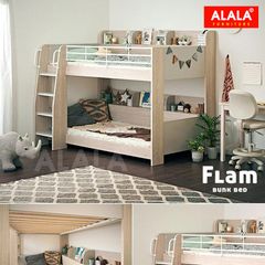 Giường tầng căn hộ ALALA183 – Hệ modul tự chọn kích thước theo yêu cầu