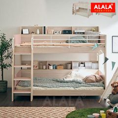 Giường tầng căn hộ ALALA183 – Hệ modul tự chọn kích thước theo yêu cầu