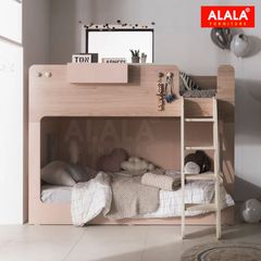 Giường Tầng Sang Trọng ALALA187 – Hệ Kiến Trúc Hình Khối Thông Minh Cho Bé