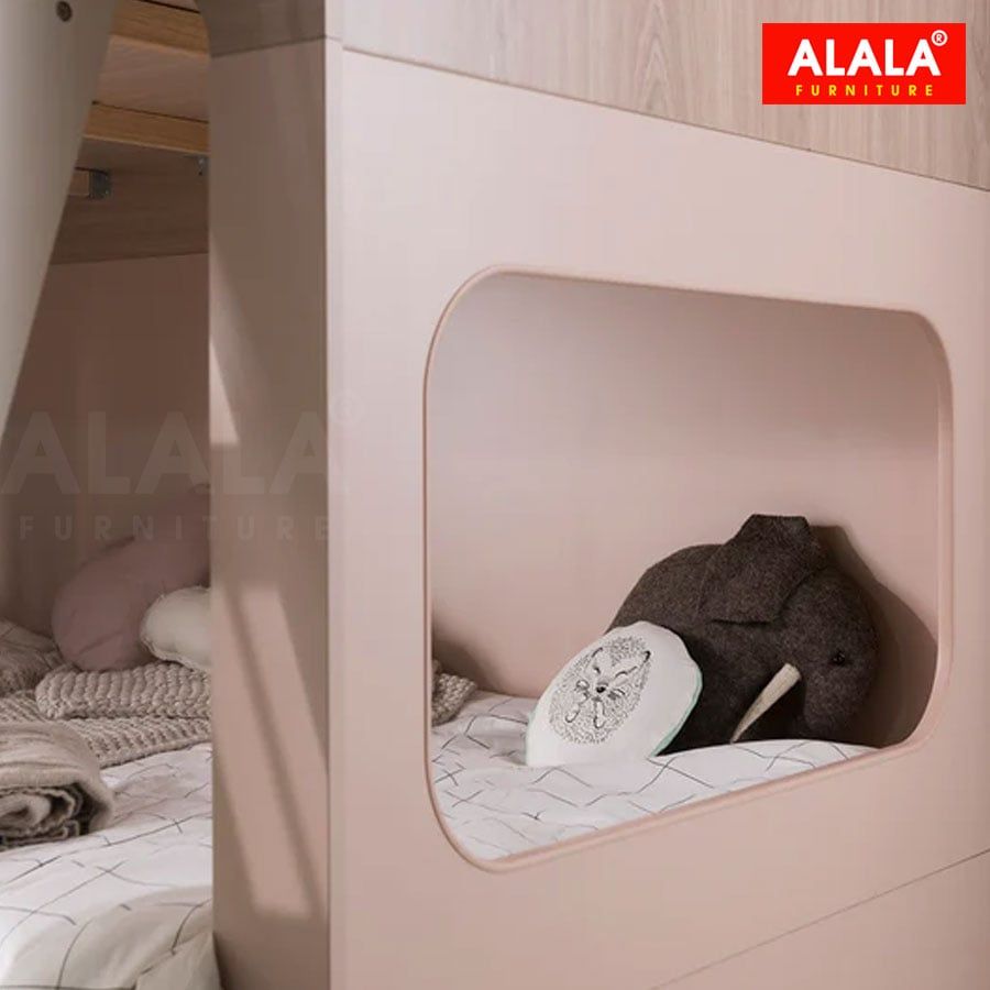 Giường Tầng Sang Trọng ALALA187 – Hệ Kiến Trúc Hình Khối Thông Minh Cho Bé
