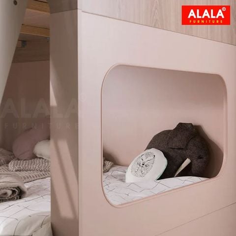 Giường Tầng Sang Trọng ALALA187 – Hệ Kiến Trúc Hình Khối Thông Minh Cho Bé