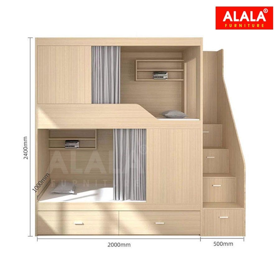 Giường Tầng Thông Minh ALALA173 - Tuyệt Chiêu 