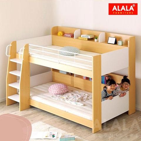 Giường Tầng Cao Cấp ALALA184 – May Đo Kích Thước Linh Hoạt Theo Yêu Cầu