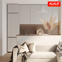 Tủ bếp Wabi Sabi hiện đại mang vẻ đẹp tự nhiên và tinh giản | ALALA508