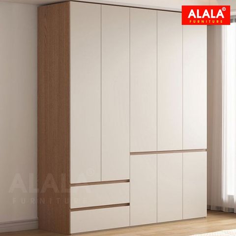 Tủ quần áo ALALA1066 – lưu trữ khoa học, kiến tạo phòng ngủ ngăn nắp và hiện đại
