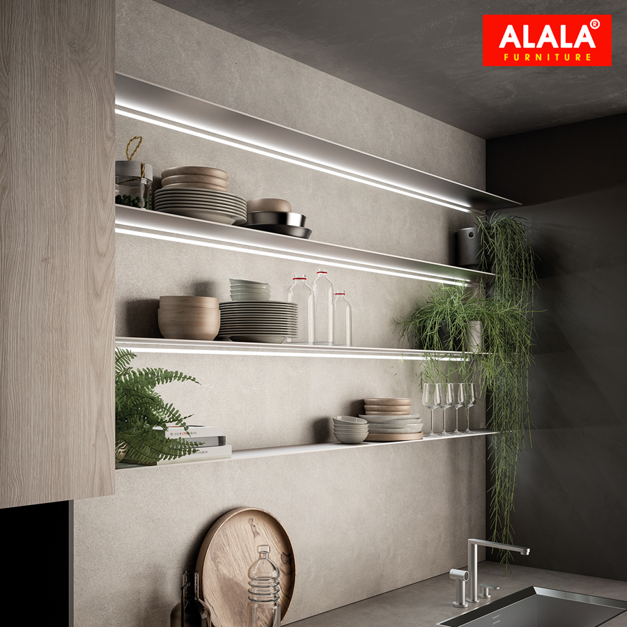 Tủ bếp hiện đại sang trọng cho căn hộ cao cấp | ALALA502