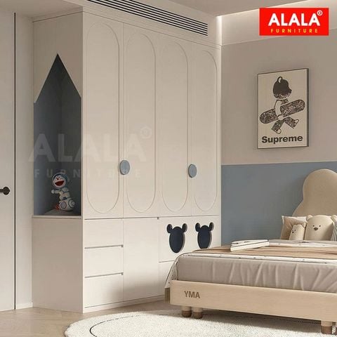 Tủ quần áo trẻ em ALALA1306 – sự kết hợp hoàn hảo giữa tâm lý học không gian và chất lượng cao cấp