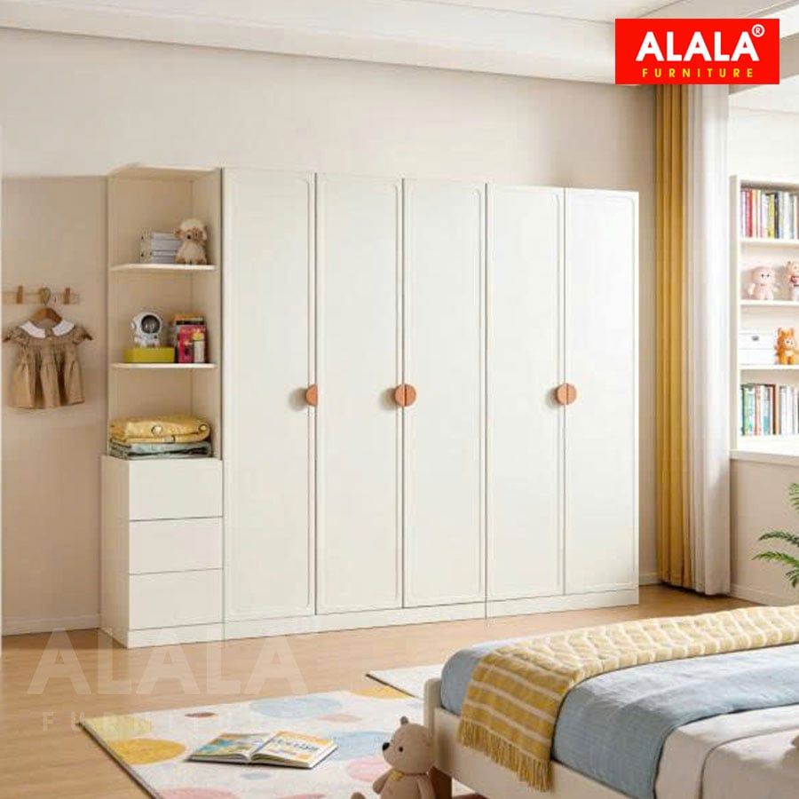 Tủ quần áo trẻ em ALALA1308 - giải pháp hoàn hảo cho phòng ngủ chung