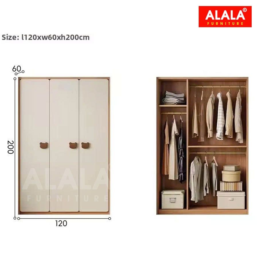 Tủ quần áo trẻ em ALALA1310 - xu hướng nội thất thông minh cho bé