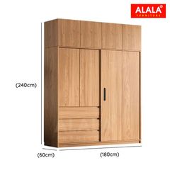 Tủ quần áo ALALA1070 – giải pháp lưu trữ được thiết kế riêng cho từng không gian