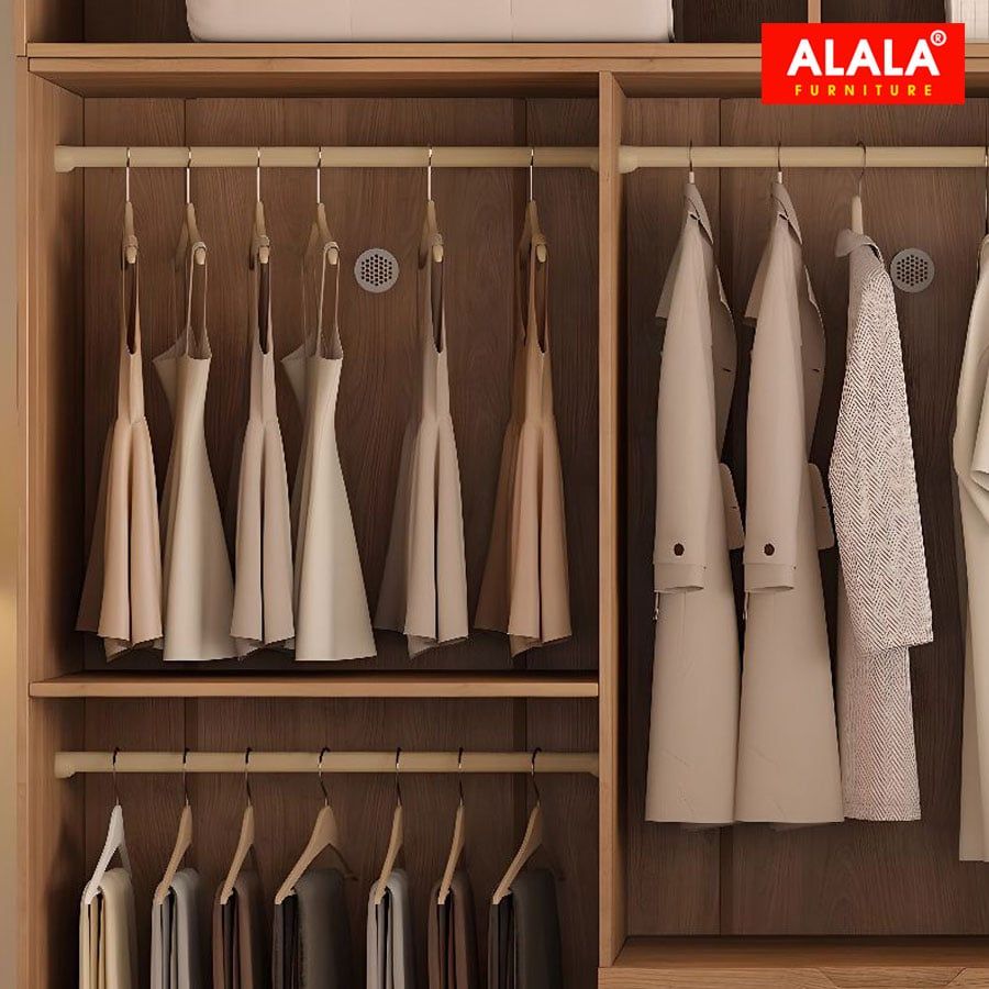 Tủ quần áo ALALA1071 – sắp xếp khoa học, nâng tầm không gian phòng ngủ