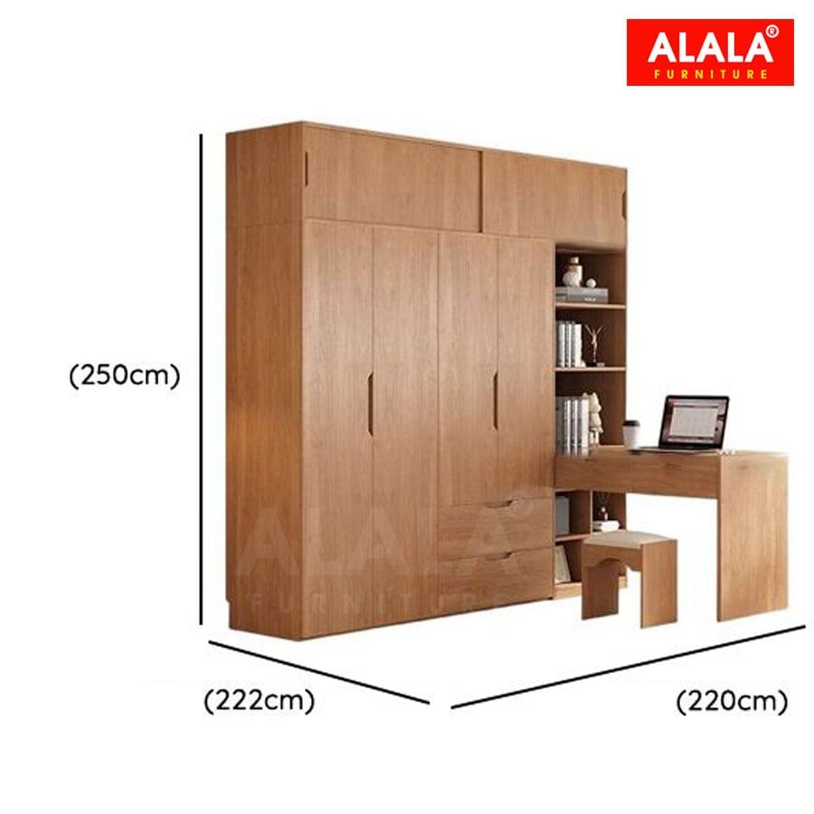 Tủ quần áo ALALA1071 – sắp xếp khoa học, nâng tầm không gian phòng ngủ