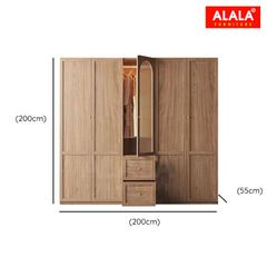 Tủ quần áo ALALA1065 | thiết kế hiện đại, tối ưu lưu trữ cho phòng ngủ sang trọng