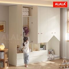 Tủ quần áo trẻ em ALALA1302 - lựa chọn bền bỉ cho phòng của bé