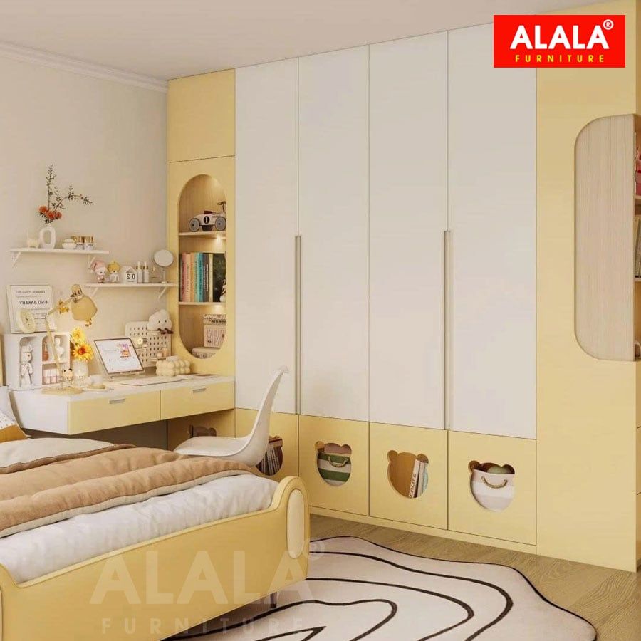 Tủ quần áo trẻ em ALALA1305 - giải pháp lưu trữ trọn đời cho bé