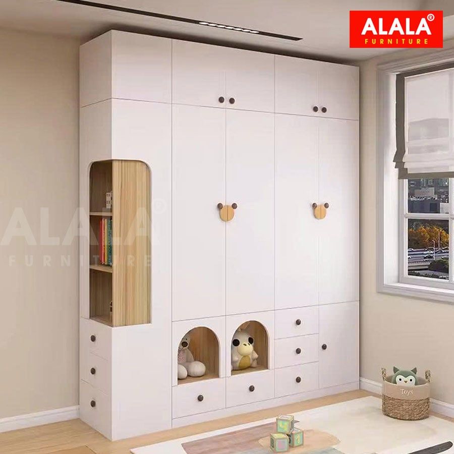 Tủ quần áo trẻ em ALALA1304 - giải pháp rèn tính tự lập cho con