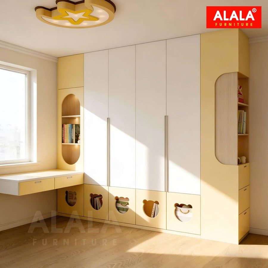 Tủ quần áo trẻ em ALALA1305 - giải pháp lưu trữ trọn đời cho bé