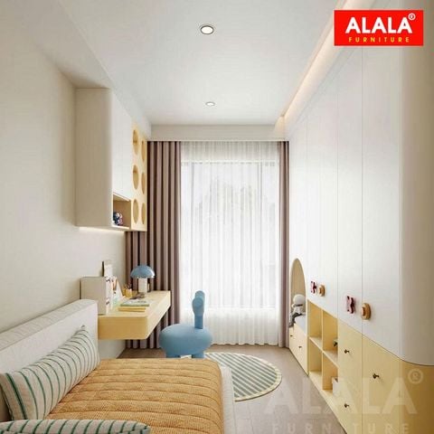 Tủ quần áo trẻ em ALALA1301 - gỗ MDF HMR lõi xanh cao cấp