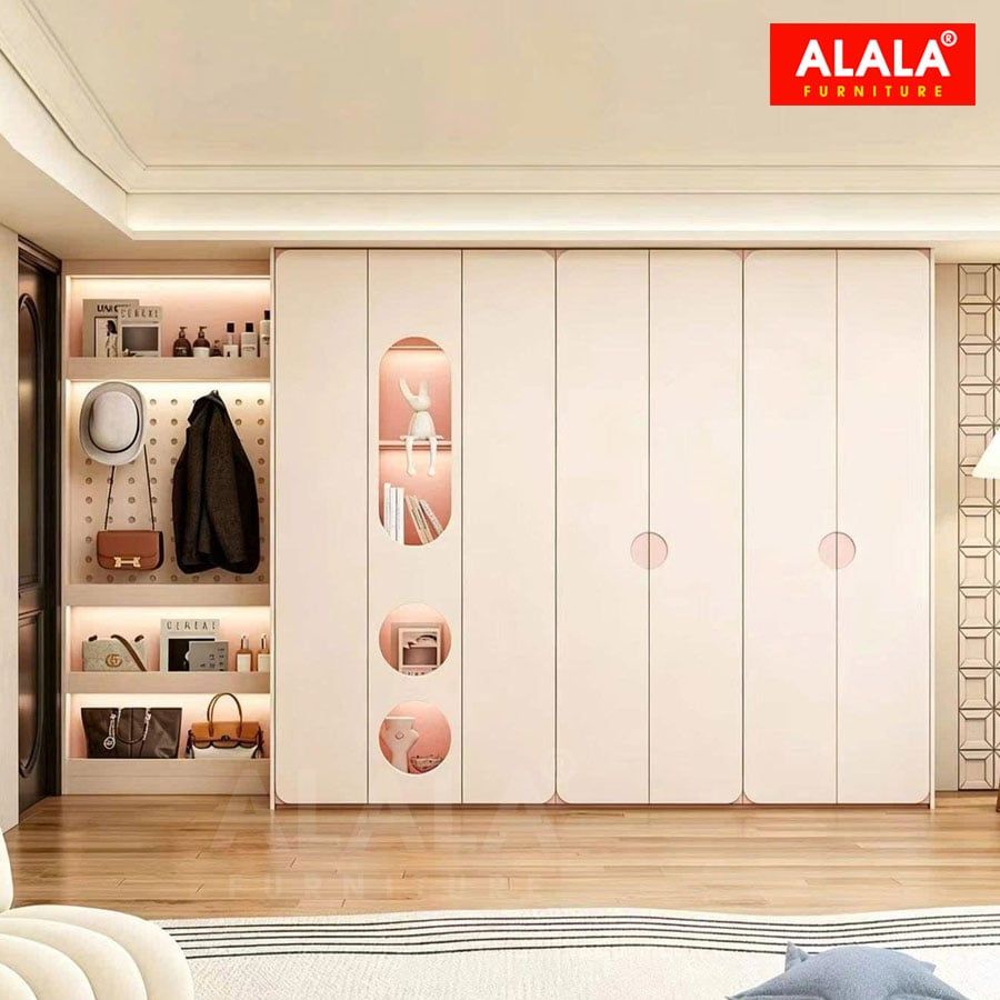 Tủ quần áo trẻ em ALALA1309 - giải pháp cho phòng ngủ dưới 10m2