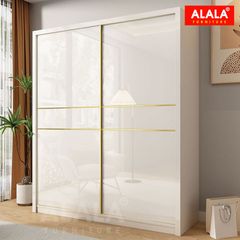 Tủ quần áo ALALA1068 cánh Acrylic - Giải pháp tối ưu cho phòng ngủ hiện đại