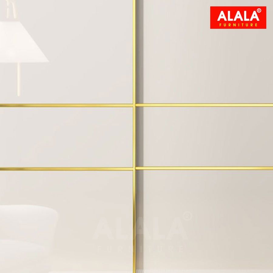 Tủ quần áo ALALA1068 cánh Acrylic - Giải pháp tối ưu cho phòng ngủ hiện đại