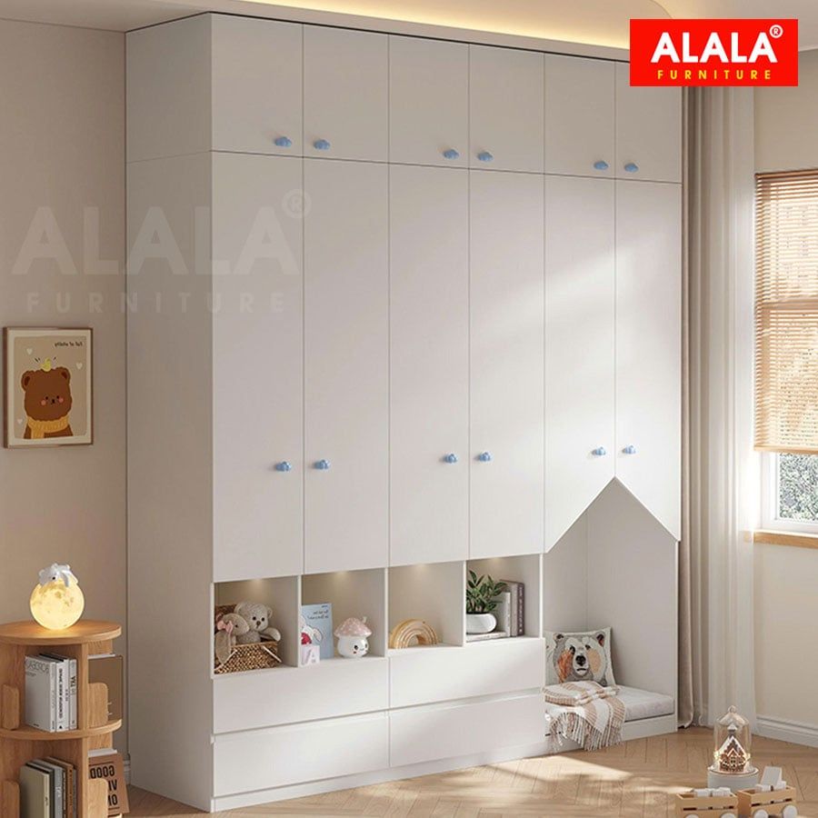 Tủ quần áo trẻ em ALALA1302 - lựa chọn bền bỉ cho phòng của bé