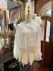 ab.plus - SUM0226 - Mom Áo blouse tơ lụa gấu peplum