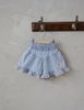 FL - SUM0226 Quần Rose denim gấu bèo