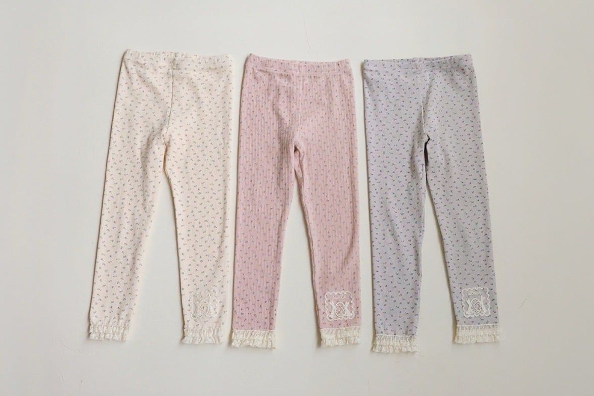 FL - Quần legging Of hoa nhí