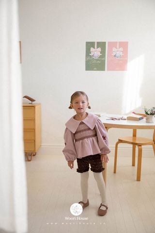 NN - Quần Legging nhung Velvet bèo nhún