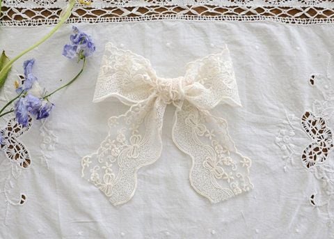 FL - Cặp Madeline nơ ren bự