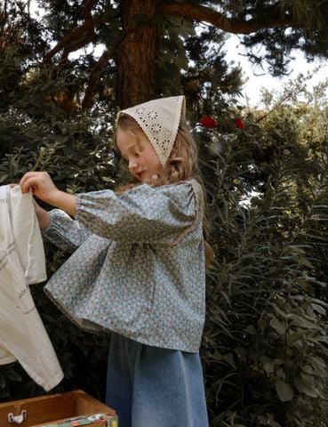 FL - AUT0326 Áo Blossom blouse hoa nhí