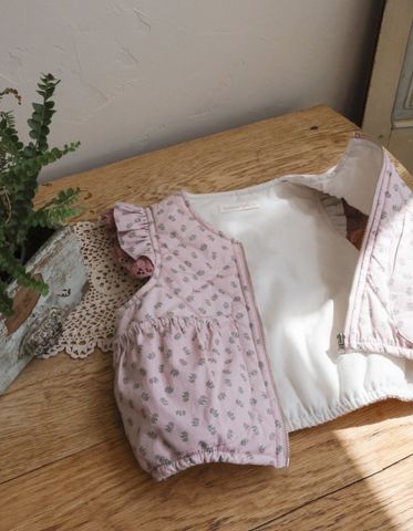 FL - Áo Gile Anita hoa nhí