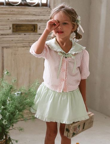 FL - SUM0226 - Chân váy Heilli gấu ren liền legging đùi