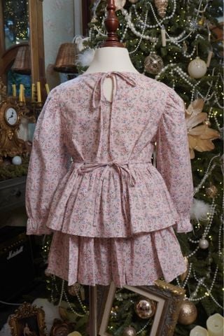 EC - Set Only hồng cotton hoa nhí