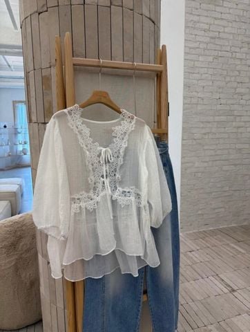 LYS - ATU0326 Áo khoác Jupi voan mềm
