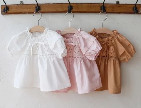 FL - Áo Jasmine nơ cổ FINAL