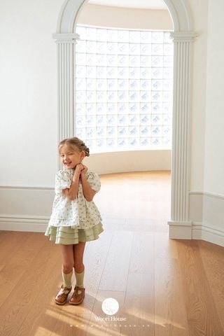 NN -  0126 Chân váy Mini Kang Kang xếp tầng