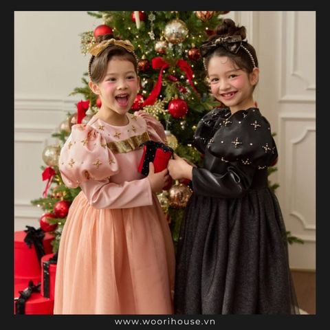 ND - Váy Starry Gift nơ ngực