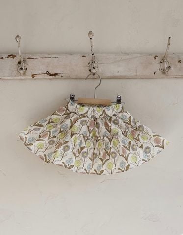 FL - Chân váy May hoa lá