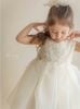 HBB - SUM0226 - Váy Fleur hoa nổi đính kim sa phủ organza bồng mềm