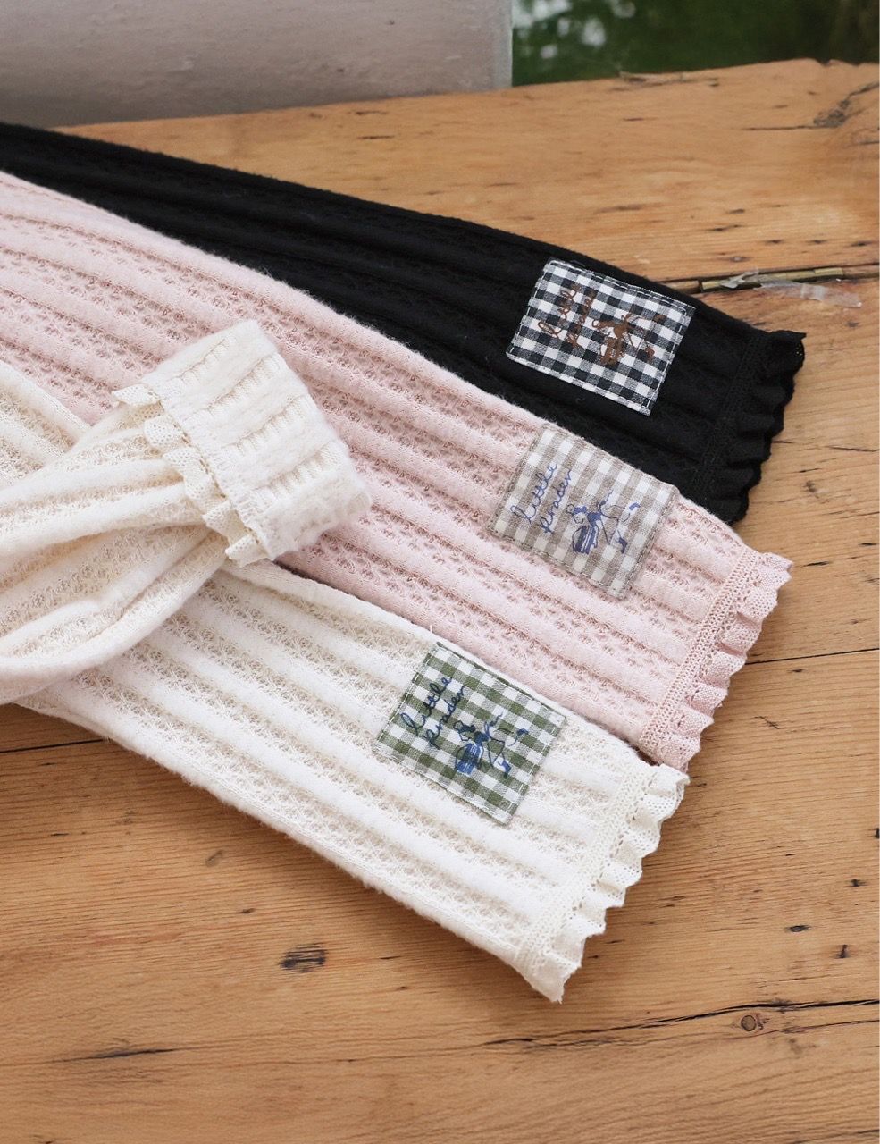 FL - Legging Miffy tag kẻ