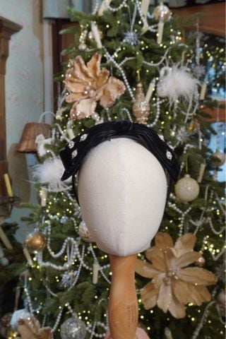 ND - Bờm nhung đính pha lê