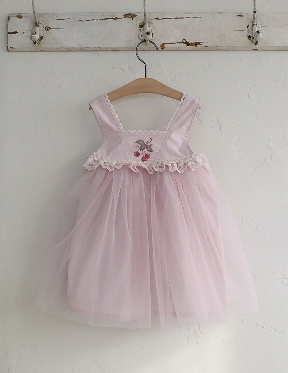 FL - Váy Mully voan bồng sát nách