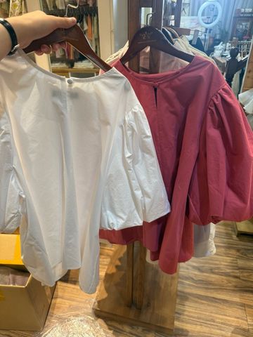 Mom - Áo blouse tay bồng