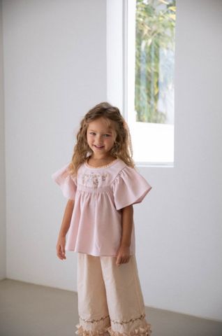 NN - Sum0226 Áo Pansy cánh tiên thêu hoa ngực