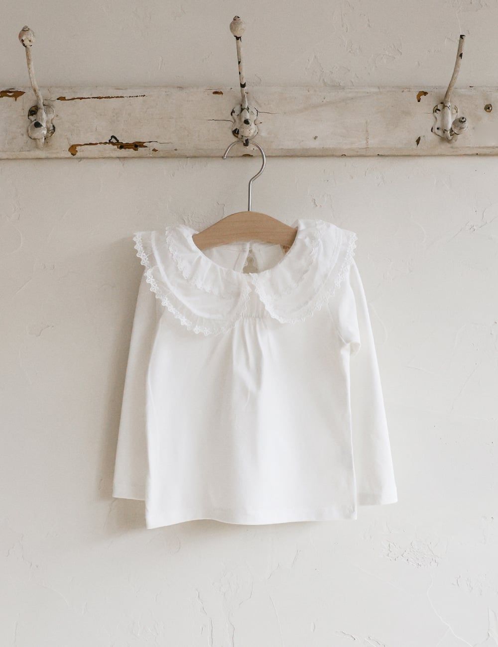 FL - Áo Vivien T cổ ren bèo