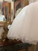 Premium - SUM0226 Váy sát nách phủ voan bồng kèm dây satin