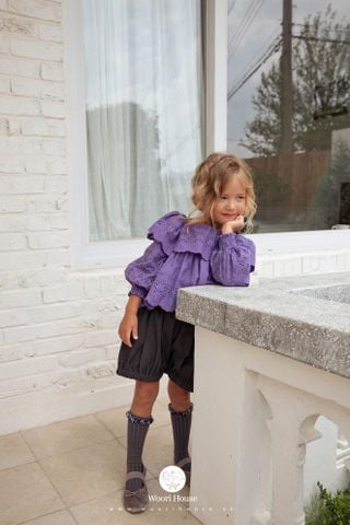 NN - Áo Rosalie ren lỗ tay bồng